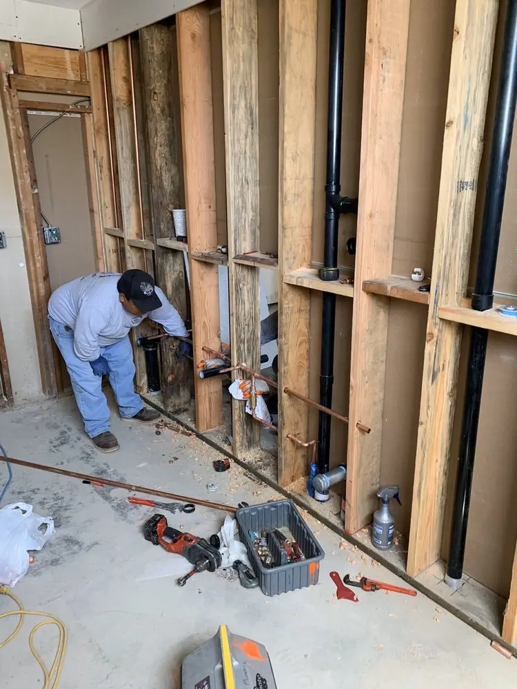 Commercial rough-in plumbing for Trenchless Sewer Repair in Beaverdam